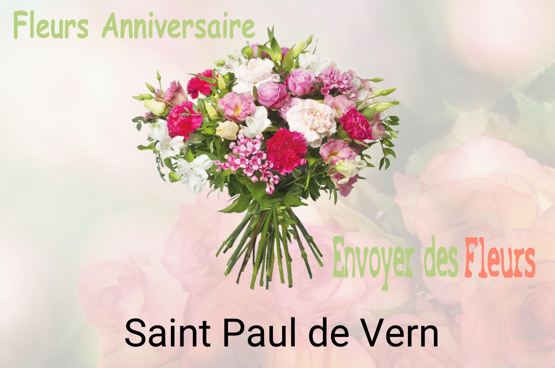 Bouquet de fleurs d’anniversaire livré à Saint-Paul-de-Vern
