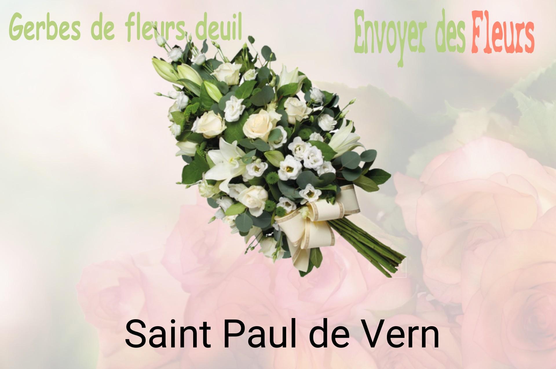 Gerbe de fleurs de deuil livrée à Saint-Paul-de-Vern